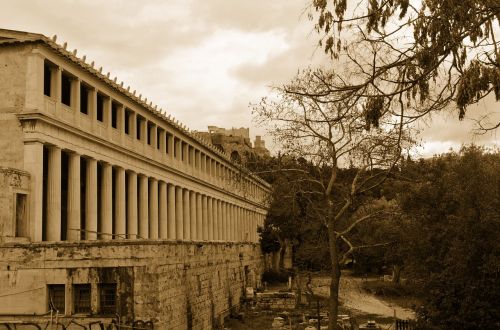 Akropolis, Senoji Agora, Sepija, Archeologija, Atėnas