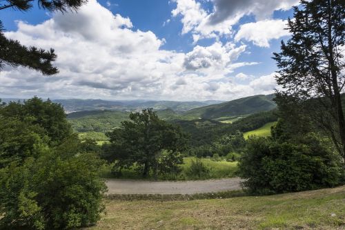 Ūminis Kalnas, Vista, Kraštovaizdis