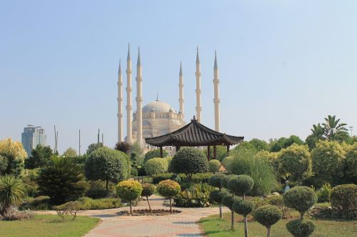 Adana, Sabanci, Mečetė, Centrinis, Parkas, Turkija