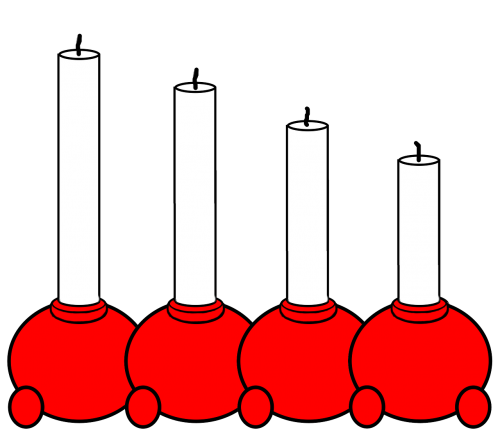 Adventas, Žvakidė, Advent Žvakių Laikiklis, Lucia