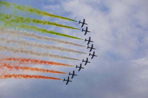 Aerobatis, Flugshow, Skrydžio Personalas, Formavimas, Skristi, Skrydis, Orlaivis, Italy, Frecce Tricolori