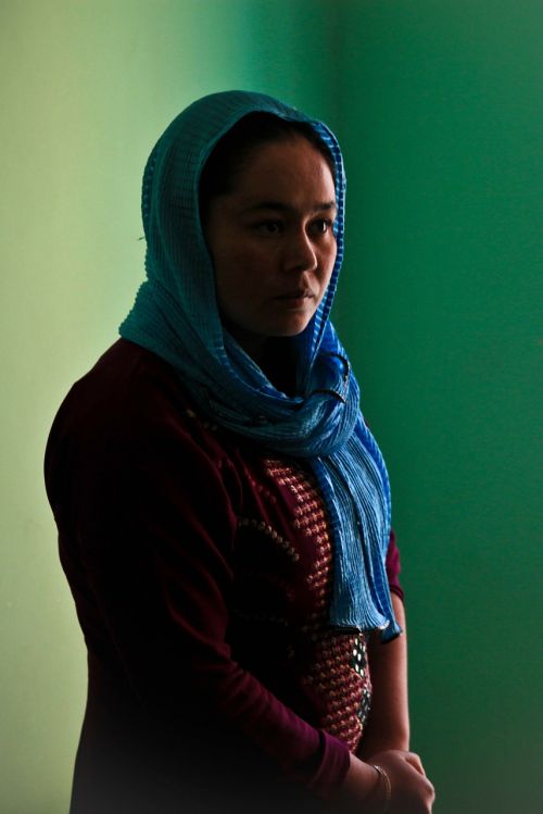 Afganistanas, Galvos Įvyniojimas, Moteris, Portretas, Moteris, Drovus