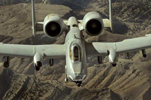 Afganistanas, A-10 Thunderbolt Ii, Reaktyvinis, Kovotojas, Oro Pajėgos, Kariuomenė, Skrydis, Skraidantis, Orlaivis, Lauke
