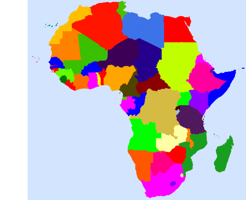 Afrika, Madagaskaras, Šalyse, Žemynas, Pasaulio Žemėlapis, Nemokama Vektorinė Grafika