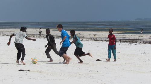 Afrika, Vaikai, Futbolas