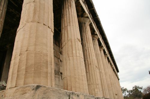 Dabar,  Atėnas,  Blogai Dabar Atėnų Griuvėsiai