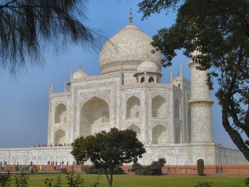 Agra, Taj Mahal, Indija, Rūmai, Pasaulinis Paveldas, Unesco, Marmuro Mauzoliejus, Architektūra