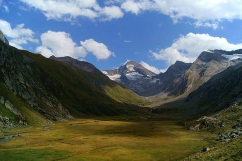 Ahrntal Slėnis, South Tyrol, Kalnai, Panorama, Vaizdas, Žygiai, Regėjimas