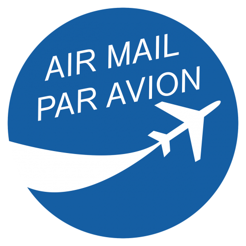 Oro Paštas, Par Avion, Logotipas, Piktograma