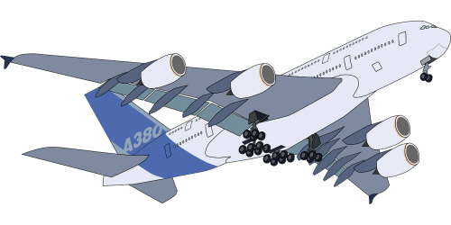 Airbus, Lėktuvas, Lėktuvas, Orlaivis, Nusileidimas, Aviacija, Skristi, Skrydis, Nemokama Vektorinė Grafika