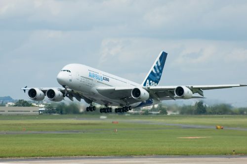 Airbus, A380, Lėktuvas, Reaktyvinis, Takas, Skrydis, Aviacija, Skraidantis, Orlaivis, Lėktuvas, Skristi