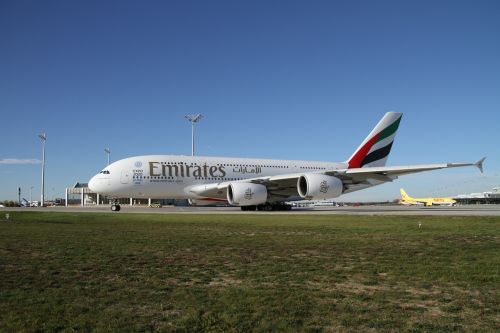 Airbus, A380, Orlaivis, Munich, Oro Uostas, Lėktuvas, Keleiviniai Orlaiviai, Reaktyvinis