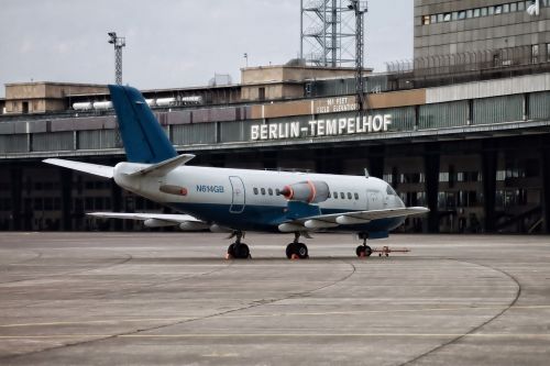 Orlaivis, Oro Uostas, Berlin-Tempelhof, Tempelhofer Laukas, Angaras, Centrinis Oro Uostas