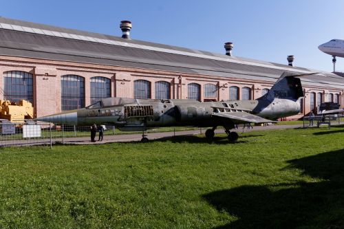 Orlaivis, Fiksuotas F-104, Starfighter, Muziejus, Technologija, Technik Museum Speyer, Aviacija, Skristi, Istoriškai