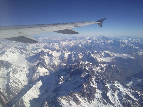 Orlaivis,  Kalnas,  Andes,  Cordillera,  Lėktuvas,  Sniegas,  Zenitas