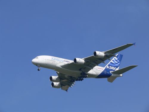 A380, Orlaivis, Airbus, Vairas, Skrydis