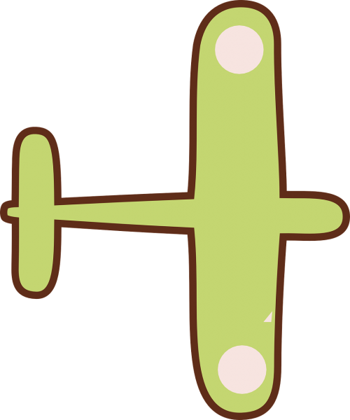 Lėktuvas, Žalias, Gabenimas, Lėktuvas, Transporto Priemonė, Nemokama Vektorinė Grafika