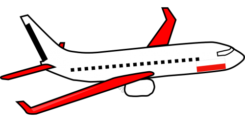 Lėktuvas, Lėktuvas, Kelionė, Skrydis, Reaktyvinis, Lėktuvas, Transportas, Nemokama Vektorinė Grafika