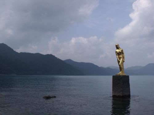 Akitos Prefektūra, Ežeras Tazawa, Po Šios Princesės, Ežeras, Kalnas