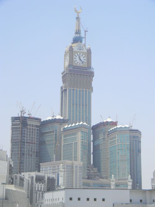 Al Abrar Mecca, Saudo Arabija, Pastatas, Architektūra, Viešbutis, Artimieji Rytai, Arabas, Arabija, Dykuma, Saudi, Pastatai, Miesto