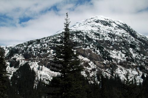 Alaska, Sniegas, Kalnas, Kraštovaizdis, Žiema