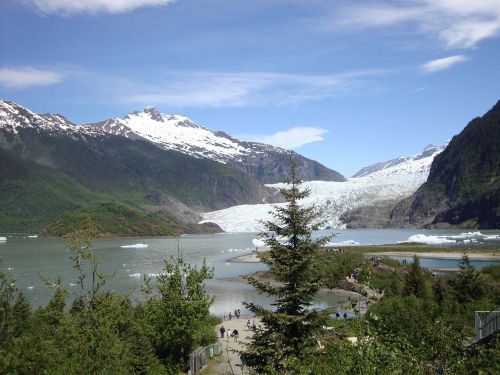 Alaska, Alaskano Ledynas, Ledas, Ledynas, Arktinė, Sušaldyta, Kalnai, Kraštovaizdis, Vaizdas, Atostogos, Ežeras