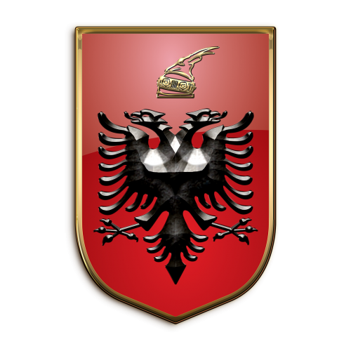 Albania, Herbas, Heraldika, Emblema, Skydas
