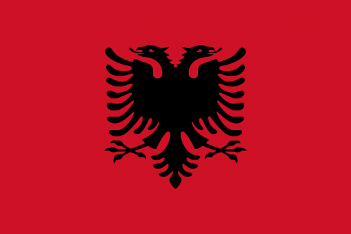 Albania, Vėliava, Tautinė Vėliava, Tauta, Šalis, Ženminbi, Simbolis, Nacionalinis Ženklas, Valstybė, Nacionalinė Valstybė, Tautybė, Ženklas, Nemokama Vektorinė Grafika