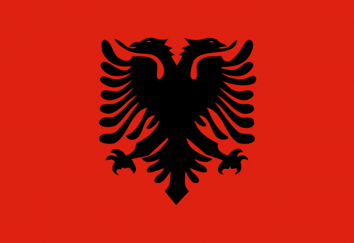 Albania, Vėliava, Nacionalinis, Simbolis, Šalis, Albanian, Tauta, Ženklas, Europa, Nemokama Vektorinė Grafika