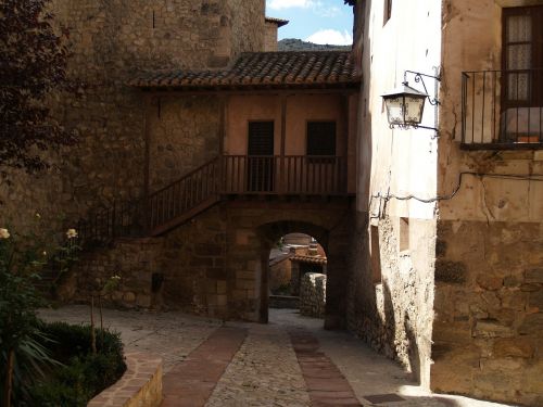 Albarracín, Viduramžių Kaimas, Teruel, Juostos
