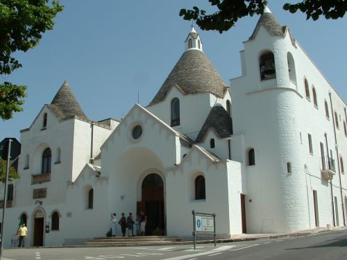 Alberobello, Trulli, Puglia, Bažnyčia