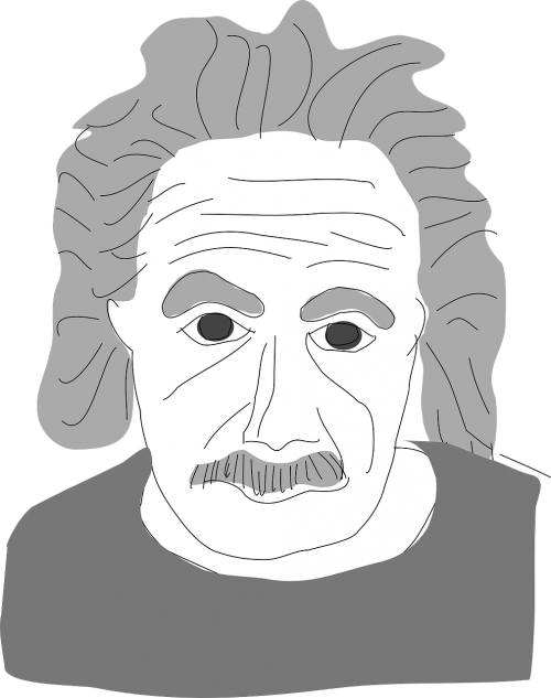 Albertas Einšteinas, Reliatyvumo Teorija, Mokslininkas, Mokslas, Fizika, E Mc2, Genijus, Energija, Reliatyvumo Teorija, Teorija, Tyrimai, Fizikas, Masė, Tirpalas, Formulė, Lygtis, Portretas, Asmuo, Vyras, Patinas, Piešimas, Nemokama Vektorinė Grafika