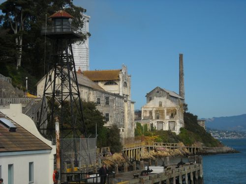 Alcatraz, San, Francisco, Sala, Kalėjimas, Ramiojo Vandenyno Regionas, Kalifornija, San Francisco Bay