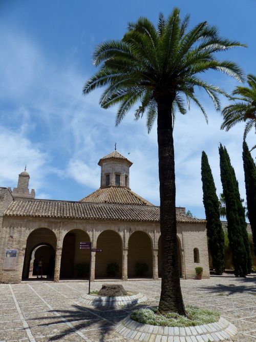 Alkazaras, Rūmai, Kiemas, Maurų, Architektūra, Andalūzija, Jerez
