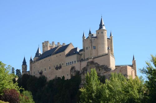Alkazaras,  Segovia,  Ispanija,  Kelionė,  Architektūra,  Pilis,  Alcazar De Segovia