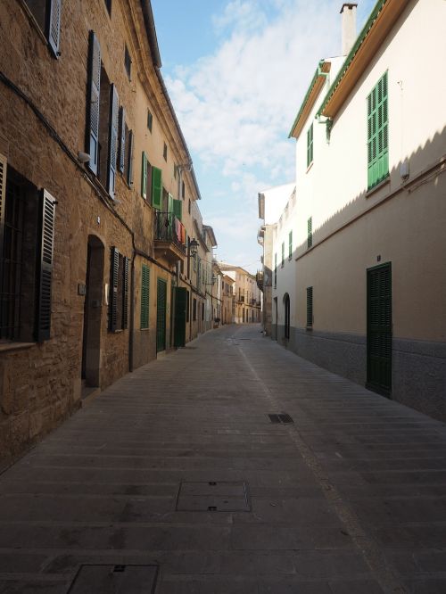 Alcudia, Kelias, Alėja, Ispanija, Maljorka, Miestas, Architektūra, Alcúdia