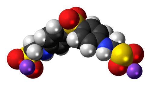 Aldesulfono Natrio Druska, Antibiotikas, Modelis, Molekulė, Chemija, Mokslas, Tyrimai, Bondings, Atomai
