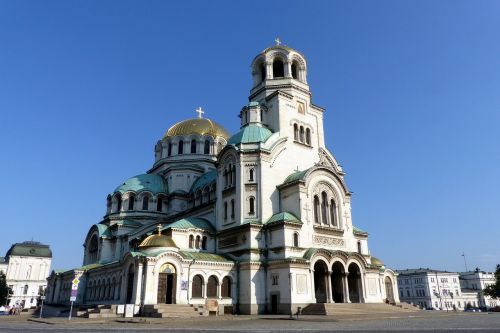 Aleksandras Nevskis, Sofia, Bulgarija, Katedra, Bažnyčia, Religija, Dvasingumas, Varpinė