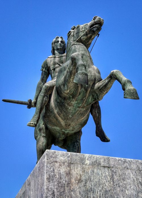 Aleksandras Didysis, Graikų Kalba, Karalius, Statula, Skulptūra, Salonikai, Graikija