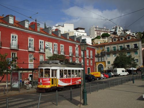 Alfama, Lisbonas, Tramvajus