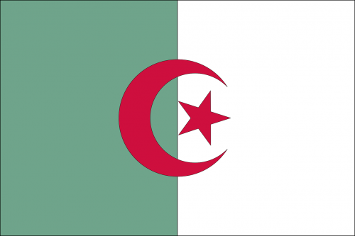 Algeria, Vektorius, Šalis, Vėliava, Nemokama Vektorinė Grafika