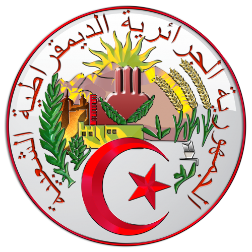 Algeria, Herbas, Heraldika, Emblema