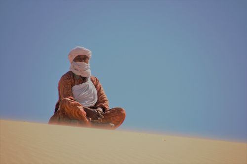 Algeria, Tassili Najjer, Sahara, Tuareg, Dykuma