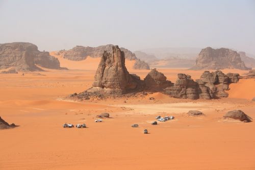 Algeria, Sahara, Dykuma, Kopos, 4X4, Smėlis, Erozija