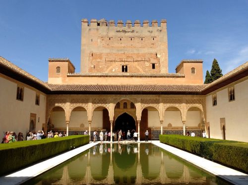 Alhambra, Ispanija, Andalūzija, Granada