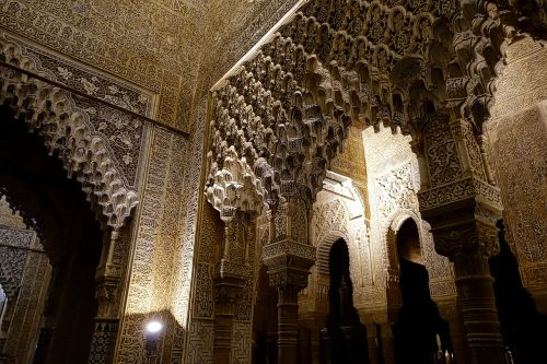 Alhambra, Rūmai, Apdaila, Arka, Istorinis, Architektūra, Žinomas
