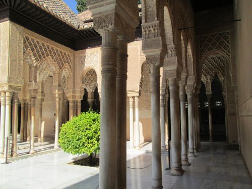 Alhambra, Ispanija, Pilis, Tvirtovė, Maurų, Stilius