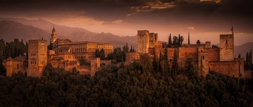 Alhambra, Stiprumas, Fortifikacija, Ispanija, Pilis, Užraktas, Istorija, Andalūzija, Istorinis Paminklas