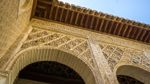 Alhambra, Architektūra, Ispanija, Maurų, Andalūzija, Islamic, Musulmonas, Istorinis, Pastatas, Turizmas, Tvirtovė, Andalūzija, Pilis, Modelis, Arka, Ispanų, Istorinis