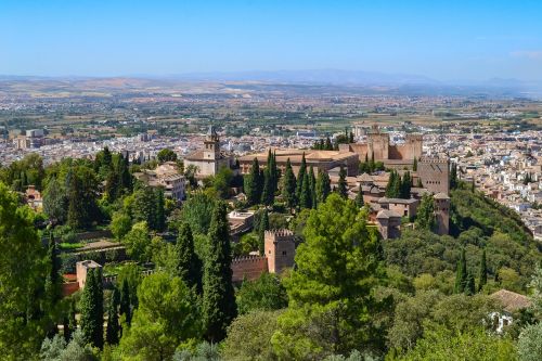 Alhambra, Granada, Ispanija, Rūmai, Tvirtovė, Unesco, Architektūra, Keliauti, Kelionė